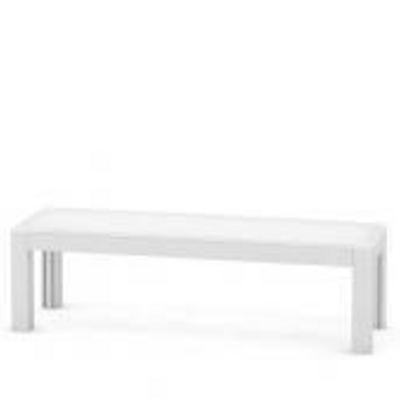 ../frankl24shop/Loungetisch Alu 160x50x45 weiße Platte
